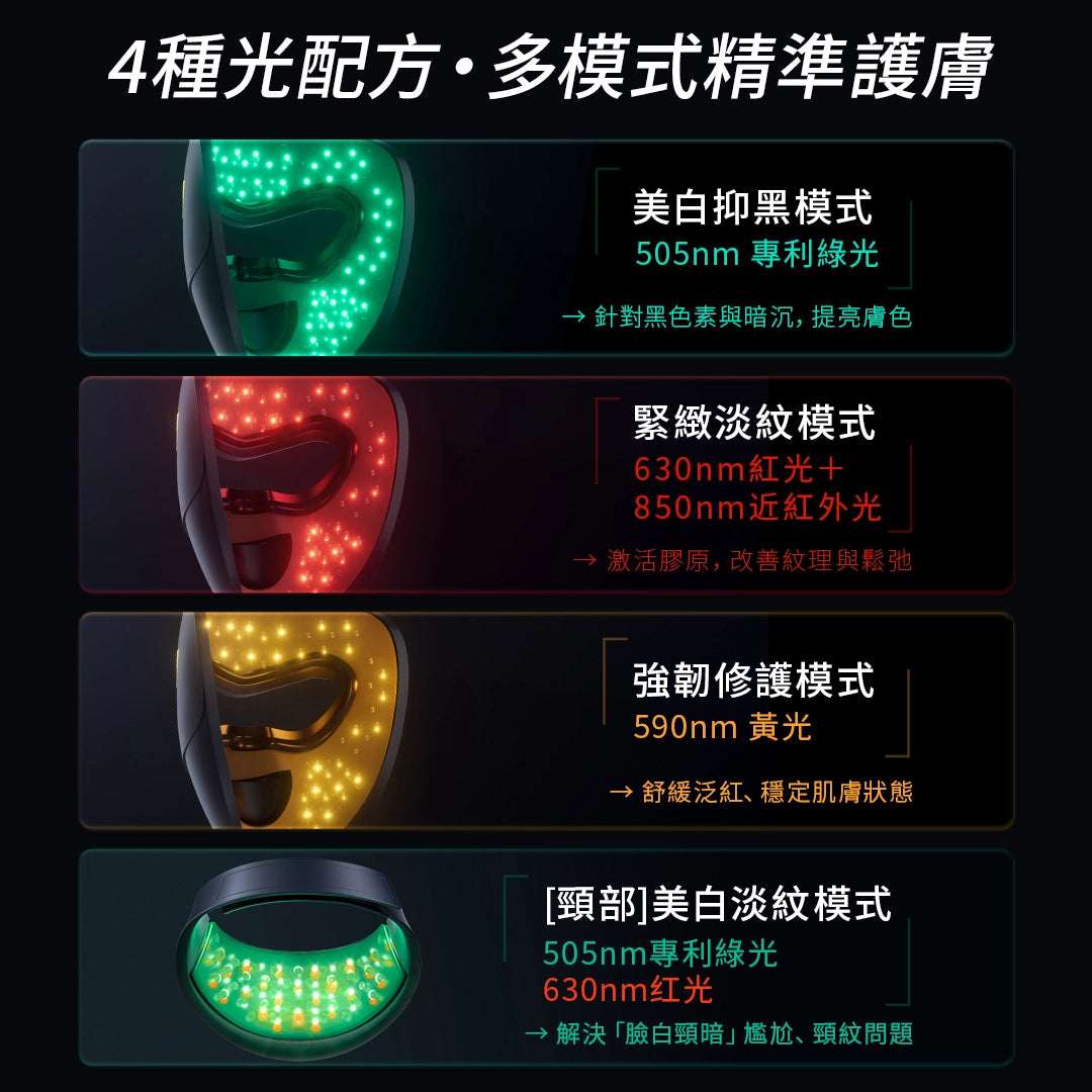 YAMAN YA- MAN 綠光面罩.