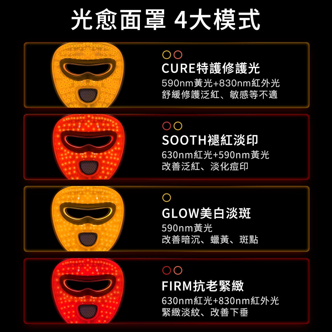 YAMAN YA-MAN 光愈面罩.